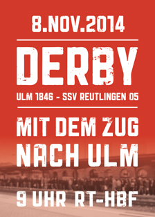 Derby am 8. November 2014: Ulm 1846 – SSV Reutlingen 05